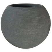 Casp√≤ Sfera rigata Shabby 50 cm ghisa
