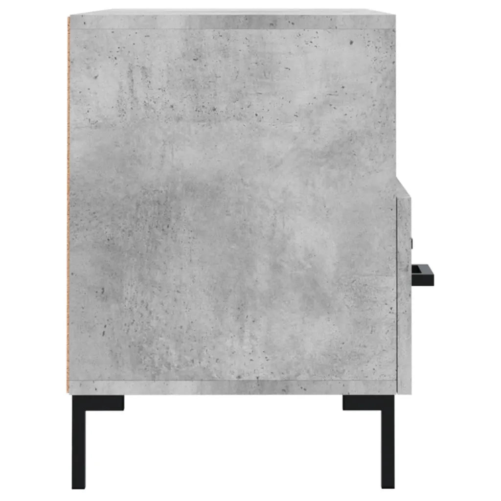 Mobile per TV | Armadietto TV | Mobile Porta TV Grigio Cemento 80x36x50 cm Legno Multistrato