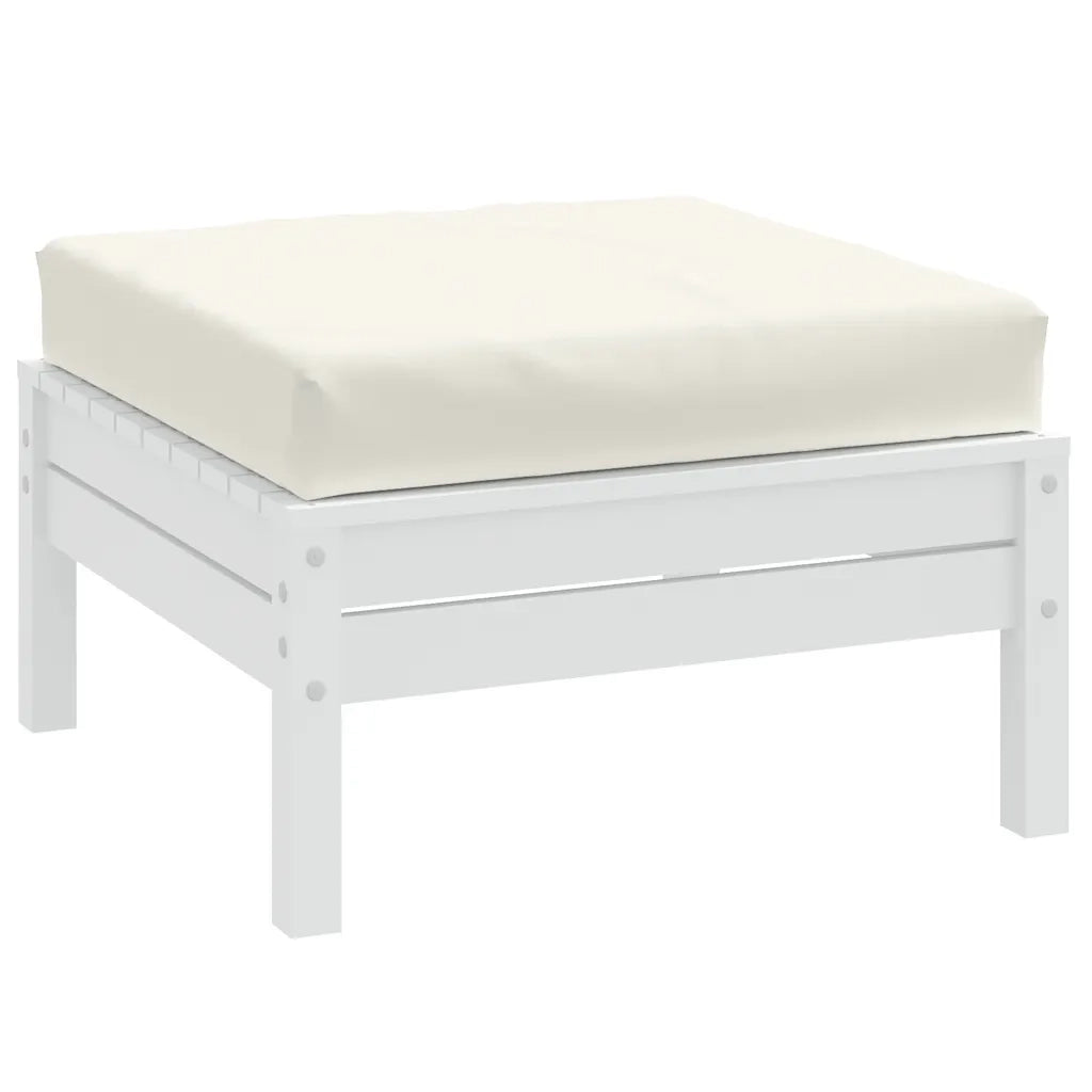 Cuscino per Pallet Crema Mélange 60x60x9,5 cm in Tessuto 4002665