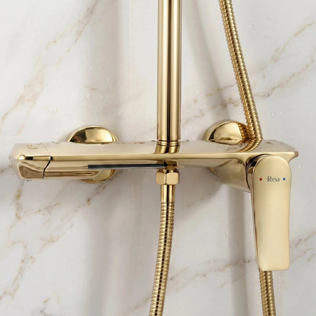 Set Doccia Rea Vision Gold