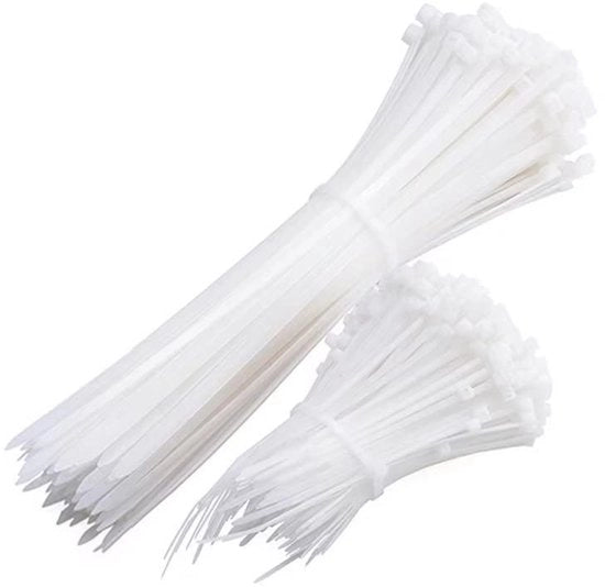 Cavi elettrici 5x200mm - Nylon - Riciclabili - Cerniere a raccordo - 500 pezzi - Resistente all'usura - Cinture di avvolgimento
