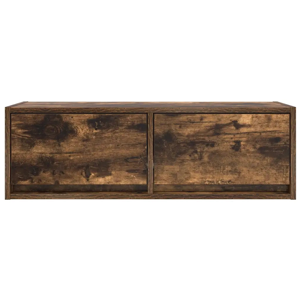 Mobile TV | Armadietto TV | Mobile Porta TV Rovere Fumo 80x31x25,5 cm in Legno Multistrato
