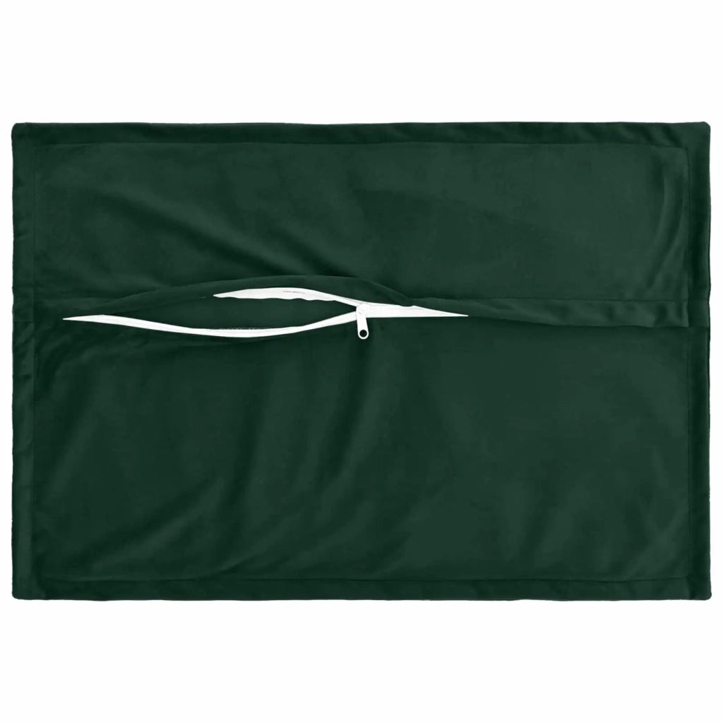 Cuscino con cuscino HOUTEN 2 pz Verde Scuro Velluto 932157