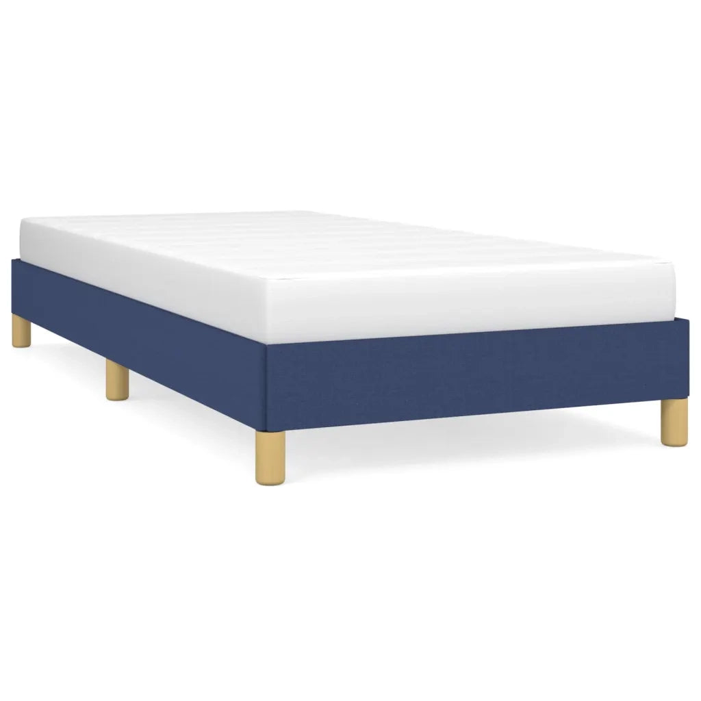 Giroletto senza Materasso Blu 100x200 cm in Tessuto 346800