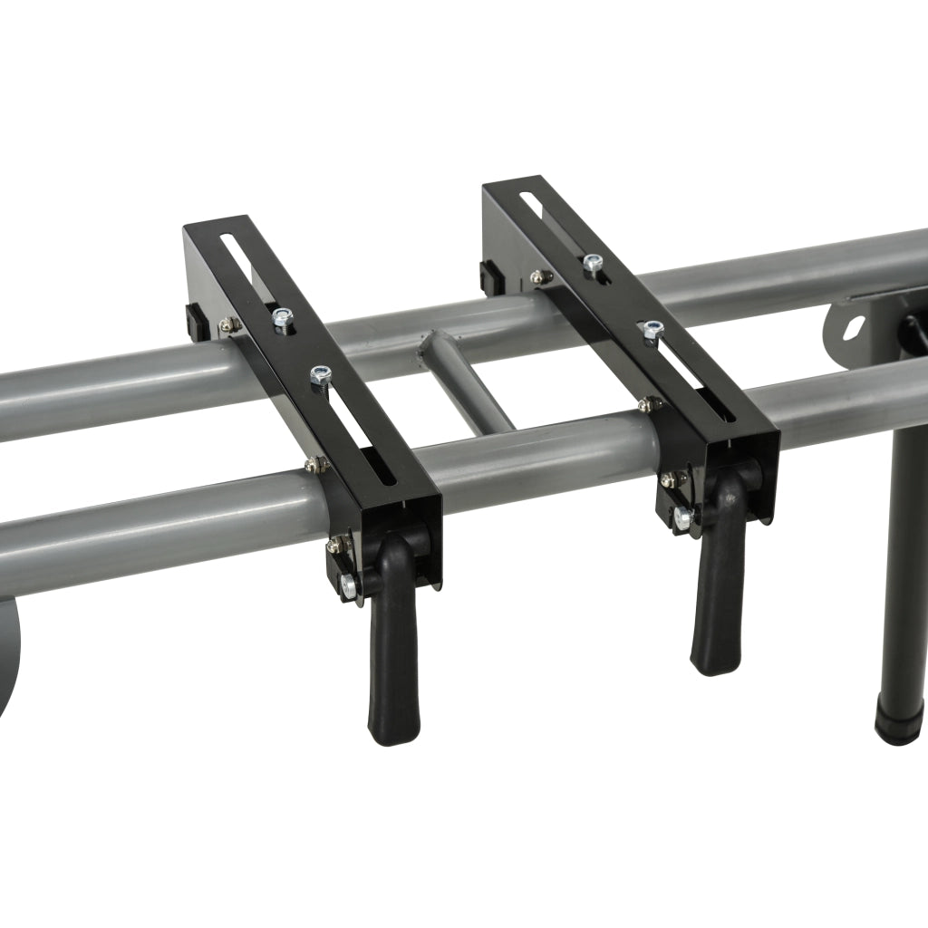 SUPPORTO PER SEGA A TRONCARE REGOLABILE 123,5-245 cm Acciaio Nero