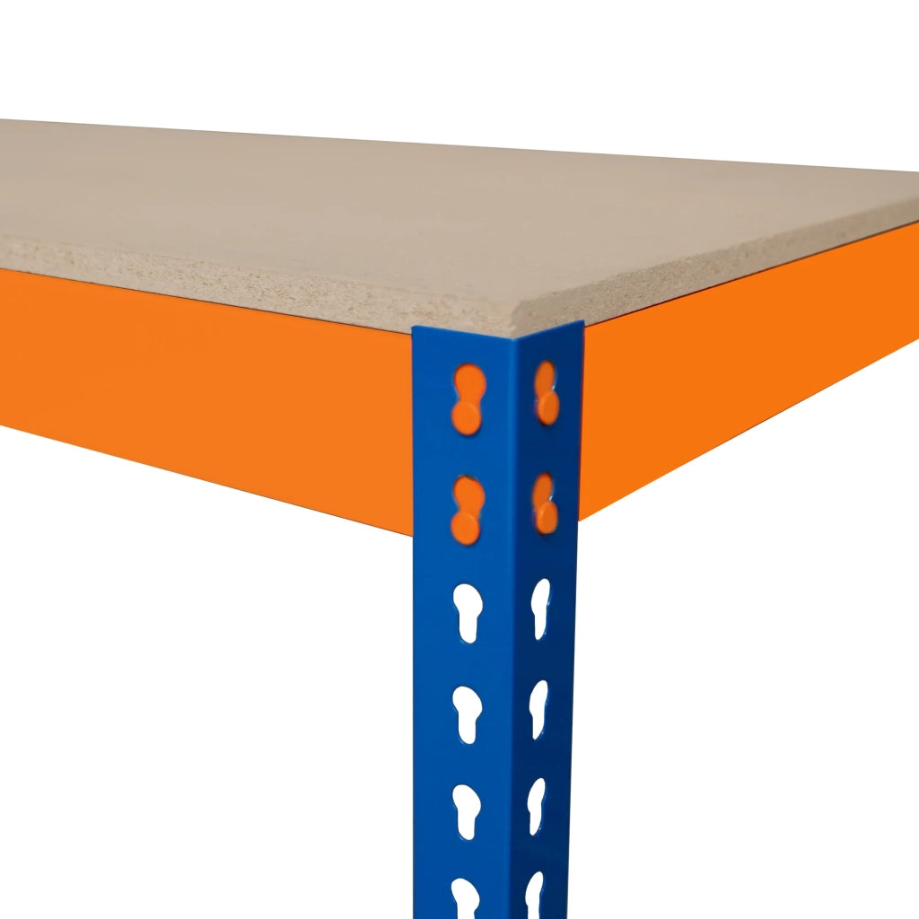 Banco da Lavoro a 2 Ripiani S-Rax - Postazione di lavoro 300kg - 120x45x90cm