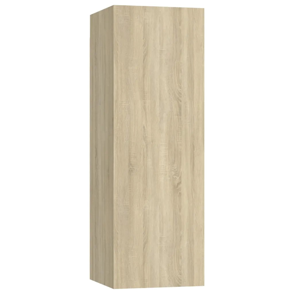 Set di Mobili Porta TV 4 pz-Credenza per TV Rovere Sonoma in Legno Multistrato 965664