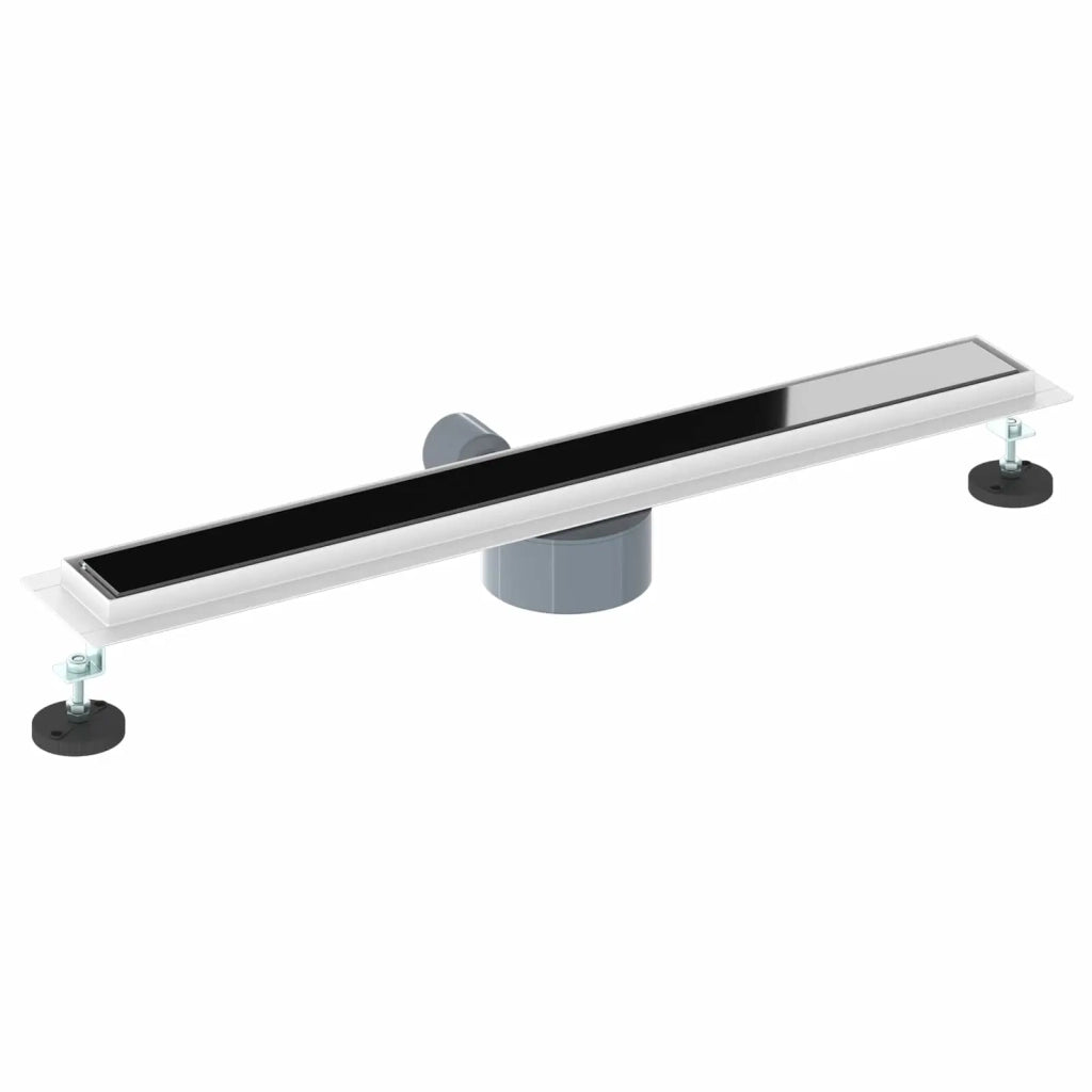 Scarico doccia con copertura in vetro e sifone a 360° 70 cm 42015975