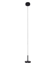 Lampada a sospensione nera minimal IBIZA LED 8W Maxlight