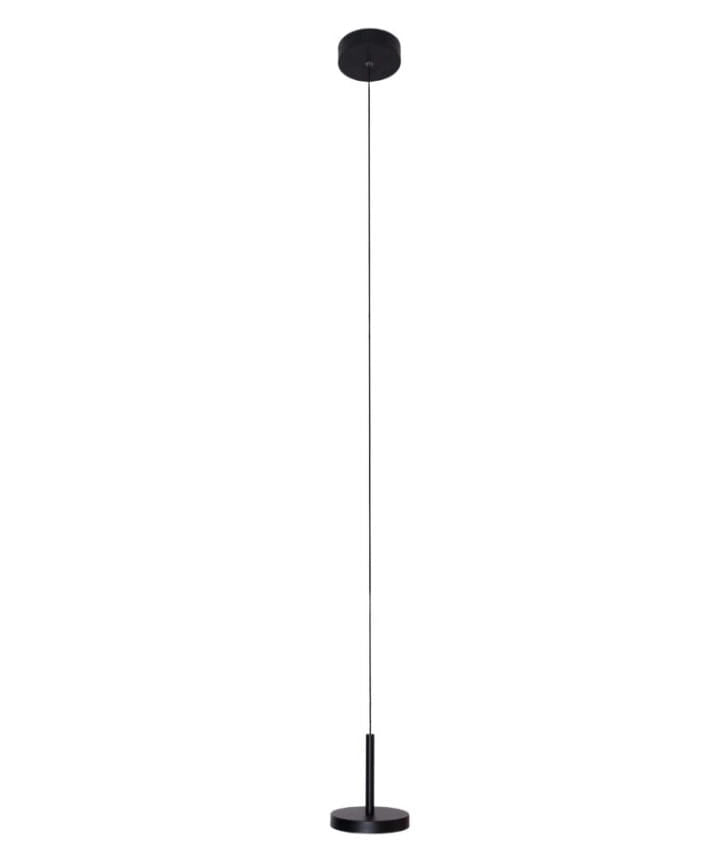 Lampada a sospensione nera minimal IBIZA LED 8W Maxlight