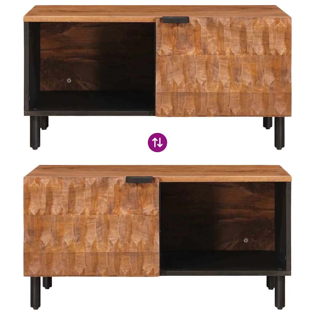 Tavolino da salotto Marrone 80 x 50 x 40 cm 4017904