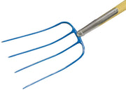 1pz forca per letame 4 denti con manico cm. 130 cod:ferx.vit12538