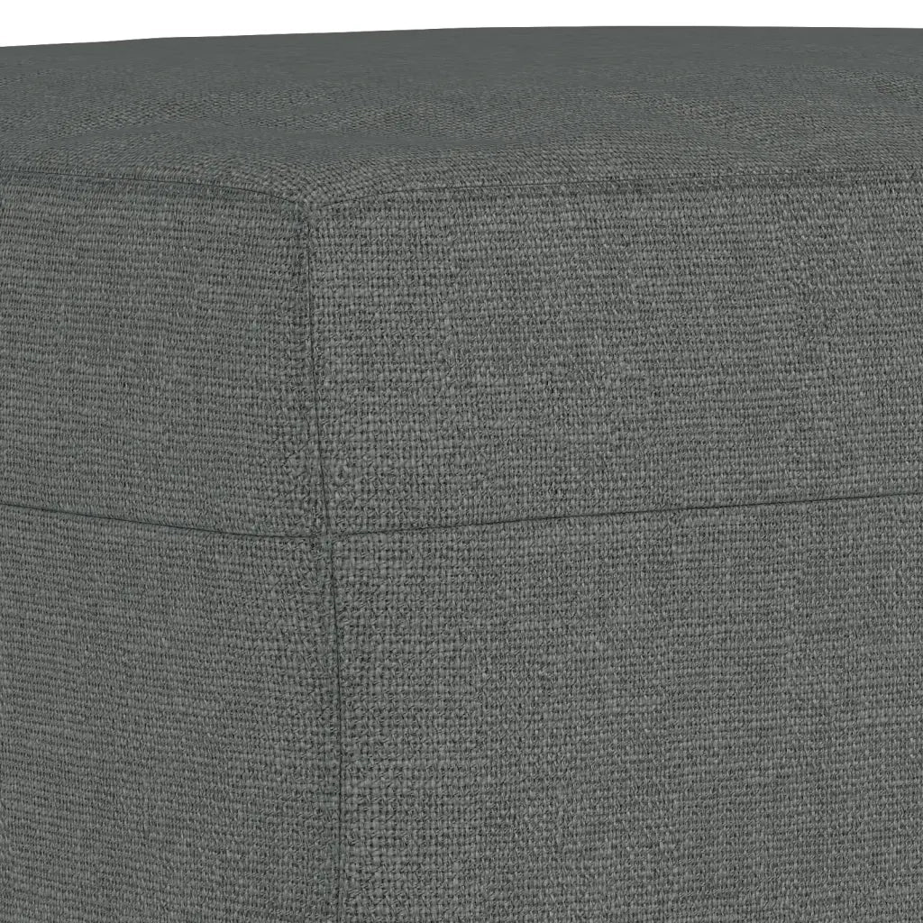 Set di Divani 3 pz con Cuscini Grigio Scuro in Tessuto 3202127