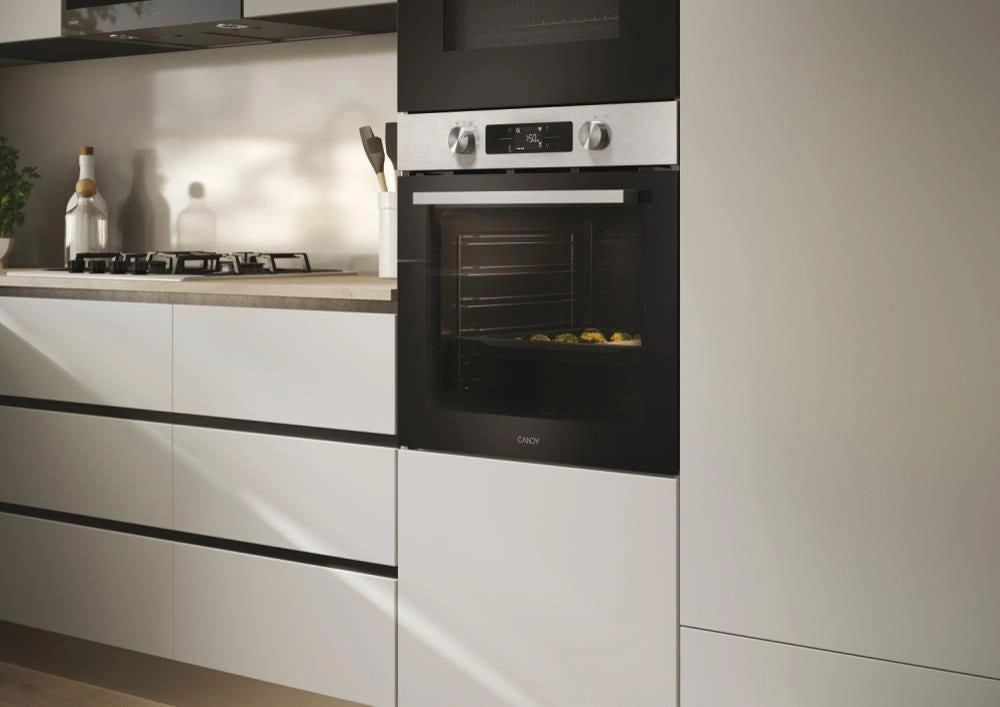 Candy Moderna CA6 N3B1HTX 78 L Nero, Acciaio inox