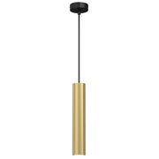 Lampada a sospensione Raito Luminex ottone/nero 1xGU10