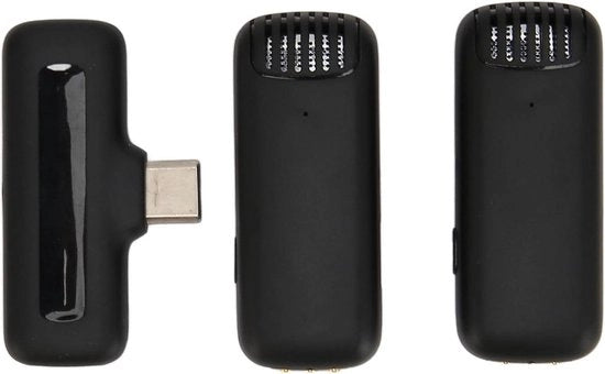 Microfono Lavalier Professionale a Batteria con Risonanza Minima per Video e Streaming in Tempo Reale.