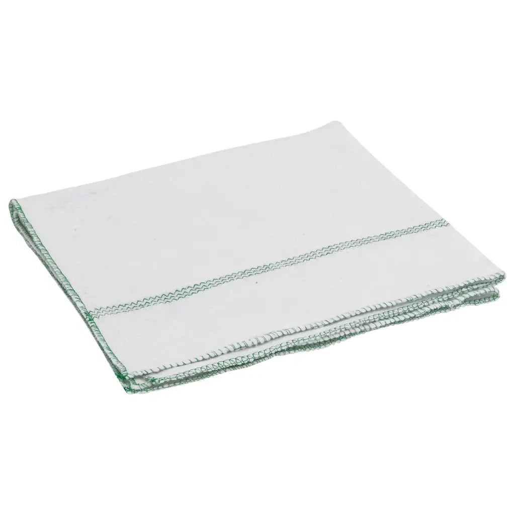 Panni per la Pulizia 10 pz Righe Bianche e Verdi 50x60 cm CFW8009387
