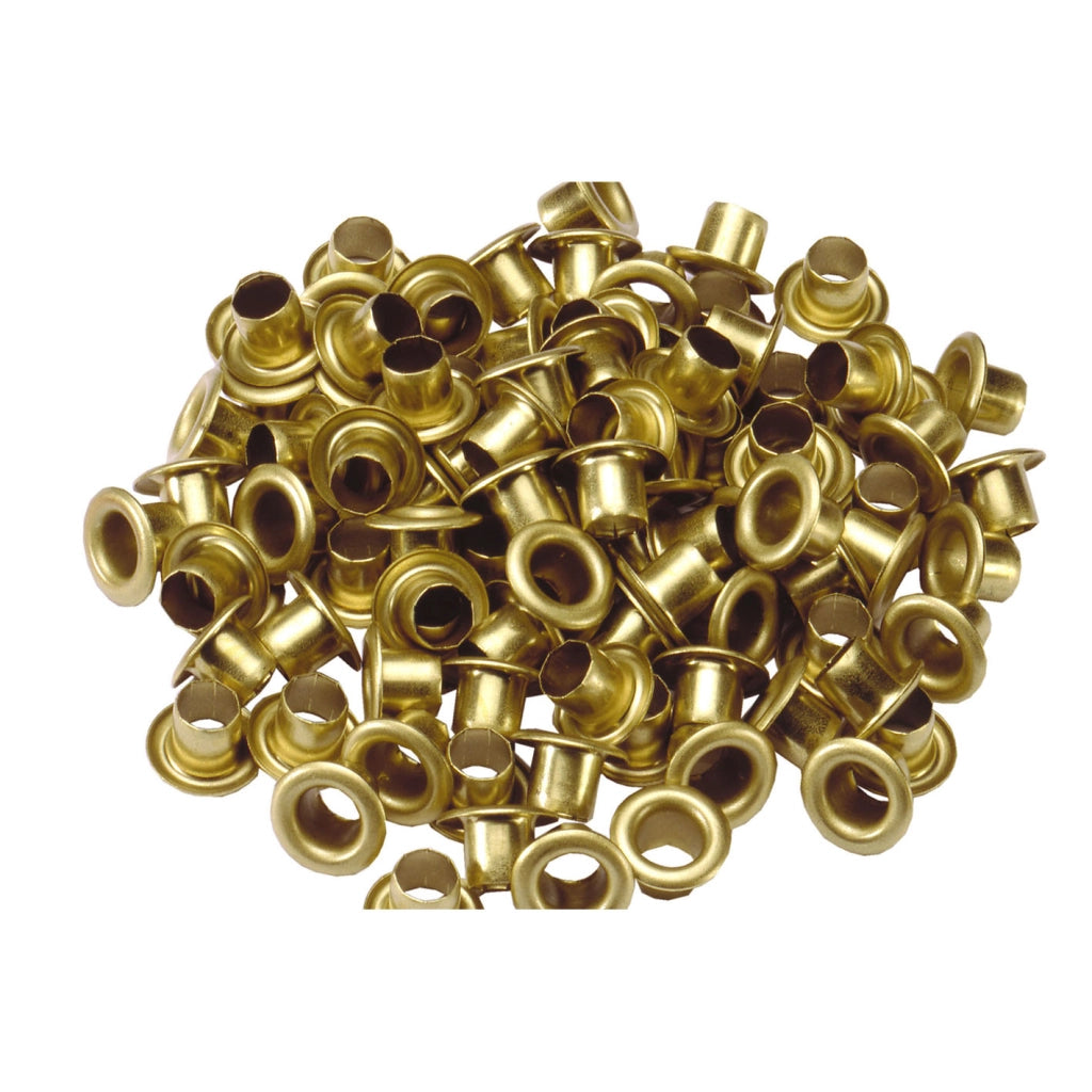 Occhielli ottone Ã˜ 5,0 mm. 100 pz.