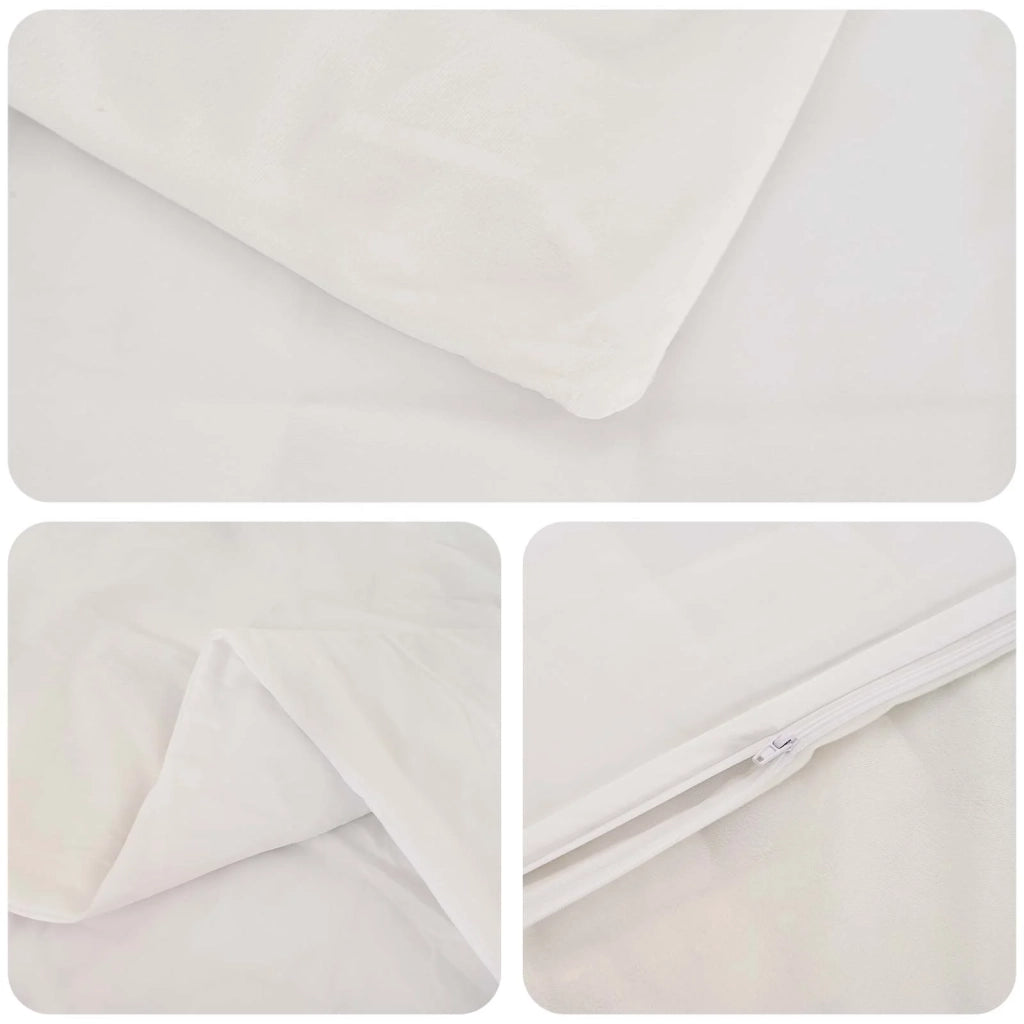 Coperta Ponderata Bianco 200 x 220 cm 9 kg 100% Cotone 205T 3443001