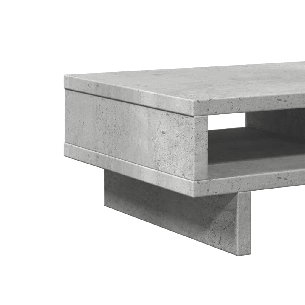 Supporto per monitor mobile da scrivania 50 x 27 x 15 cm legno ingegnerizzato grigio 02_0044880