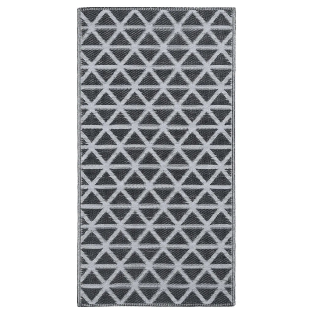 Tappeto da Esterni ARAKIL Nero 120x180 cm in PP 310417