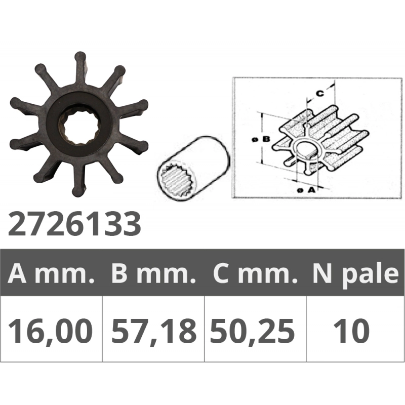 GIRANTE UNIVERSALE UNIVERSAL IMPELLER