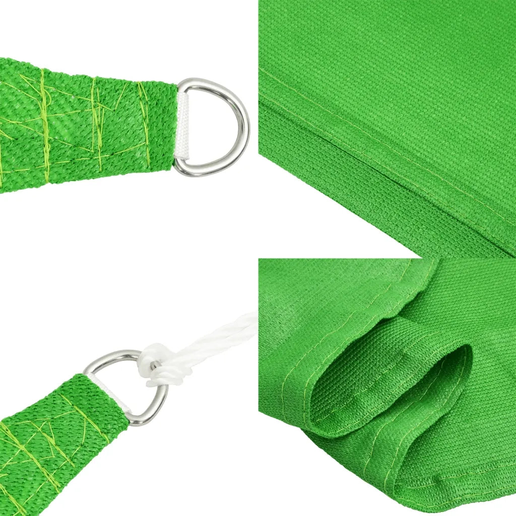 Vela Parasole-Telo Ombra-Vela Ombreggiante 160 g/m2 Verde Chiaro 2x3 m in HDPE