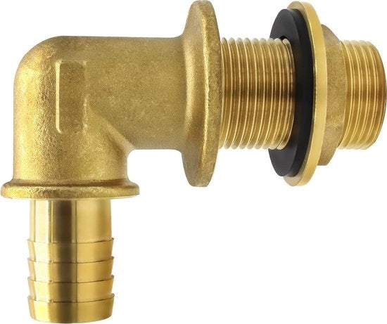 Gomma per cisterna a 90° in rame da 1" - 3 pezzi - 11688