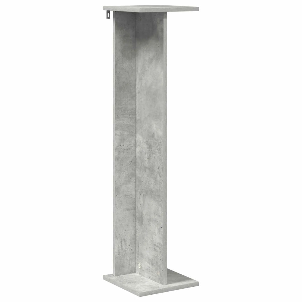 Supporto per piante | Sostegno per piante 2 pz Grigio Cemento 25 x 25,5 x 100,5 cm