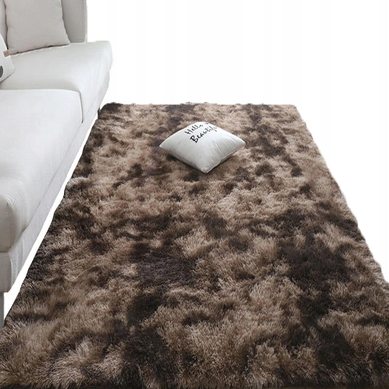Tappeto marrone morbido e soffice 150x100 cm