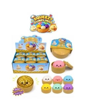 Baozi Squishy,Antistress schaccia e strizza, 1 pezzo colore casuale,Eta 3+