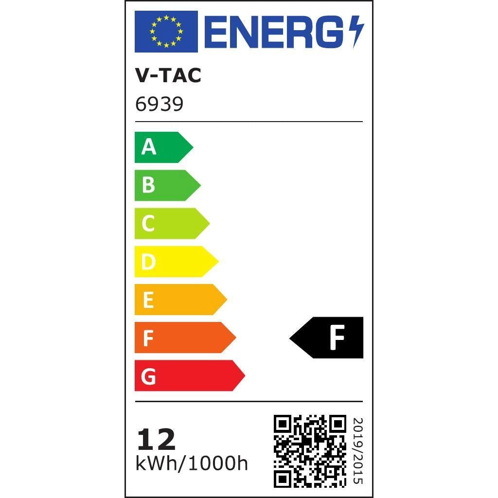 Lampada a sospensione LED lineare nera V-TAC VT-7769