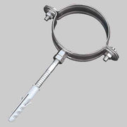 COLLARE FERMATUBO - Ø 160 - Per canne fumarie - 2 pezzi - MADE IN ITALY