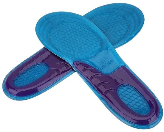 Inlegzoli Schocassorbenti 
Inlegzoli con Hielspoor 
Inlegzoli Antiscivolo 
Inlegzoli Sportivi 
Inlegzoli Unisex - Eccellente Demping 
Schiacciapiedi in Inserzione