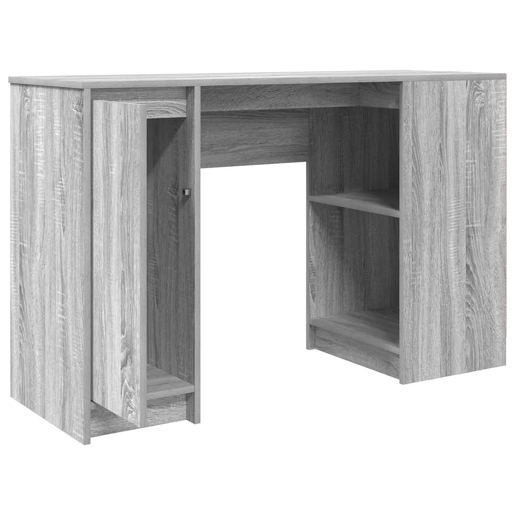 Scrivania Grigio Sonoma 120x42x76 cm in Legno Multistrato 861819