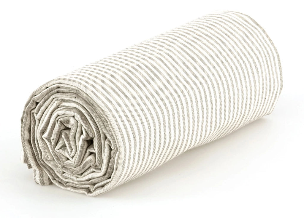 Telo Arredo Granfoulard Copritutto Cotone Made Italy Vari Disegni Arredatutto Copriletto Multiuso - 1 Piazza - Vanessa Beige