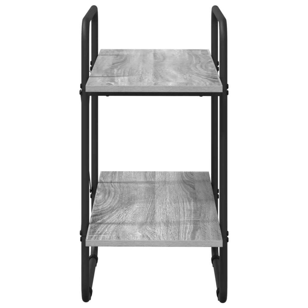 Libreria 2 livelli 80 x 35 x 70 cm PB Sonoma grigio 8007825