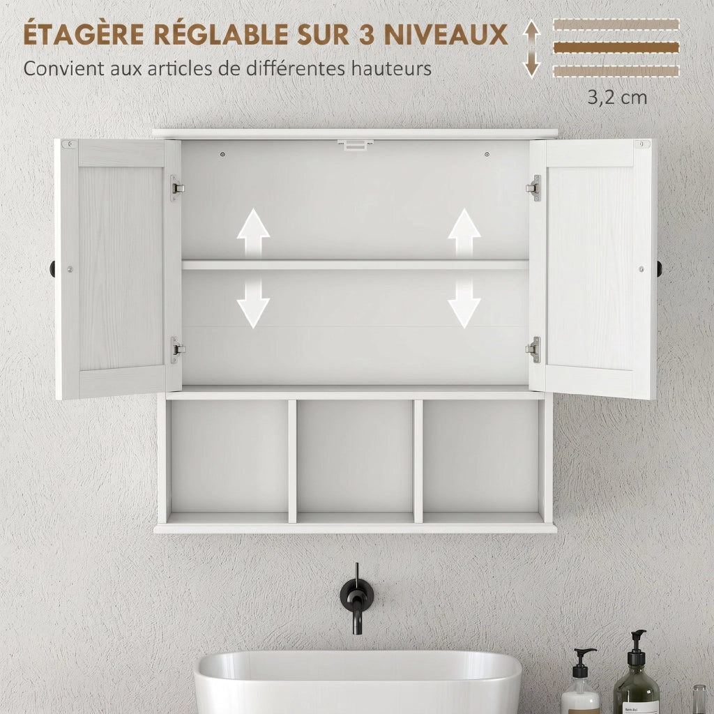 Mobile da Bagno ¨C zephmum ¨C Bianco 60x30x