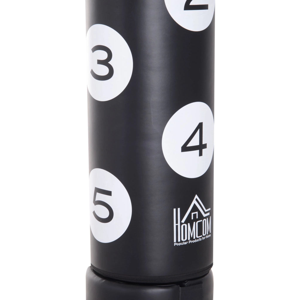Sacco da boxe con supporto ¨C zephmum ¨C nero 176 cm