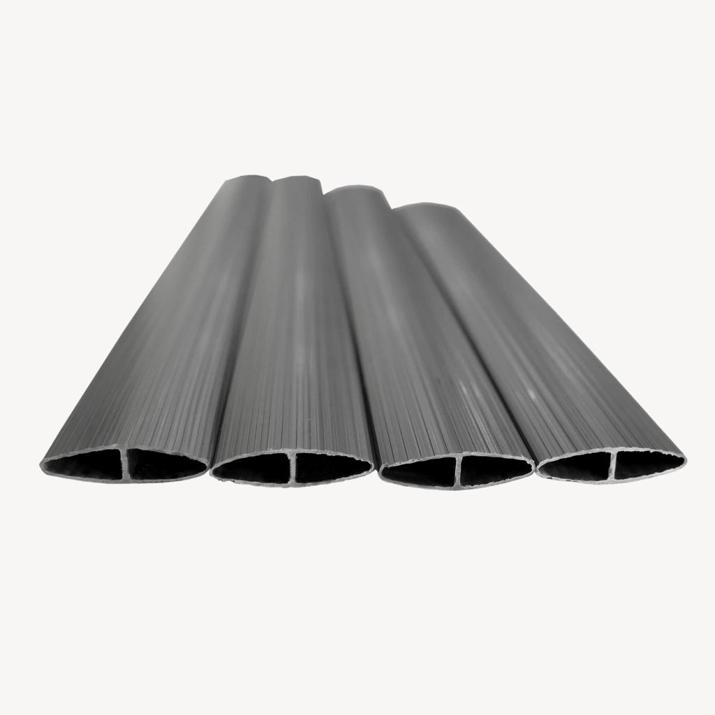 Tappeto Frangivista Cefalu in PVC Schermatura per Recinzione a Lamelle da 19 mm 150 x 400 cm - Antracite casa.pro