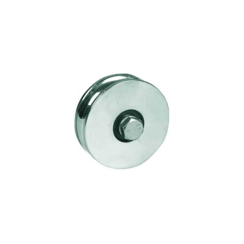 Ruote per Cancelli Gola U-20 art. 364 dia.Mm.100