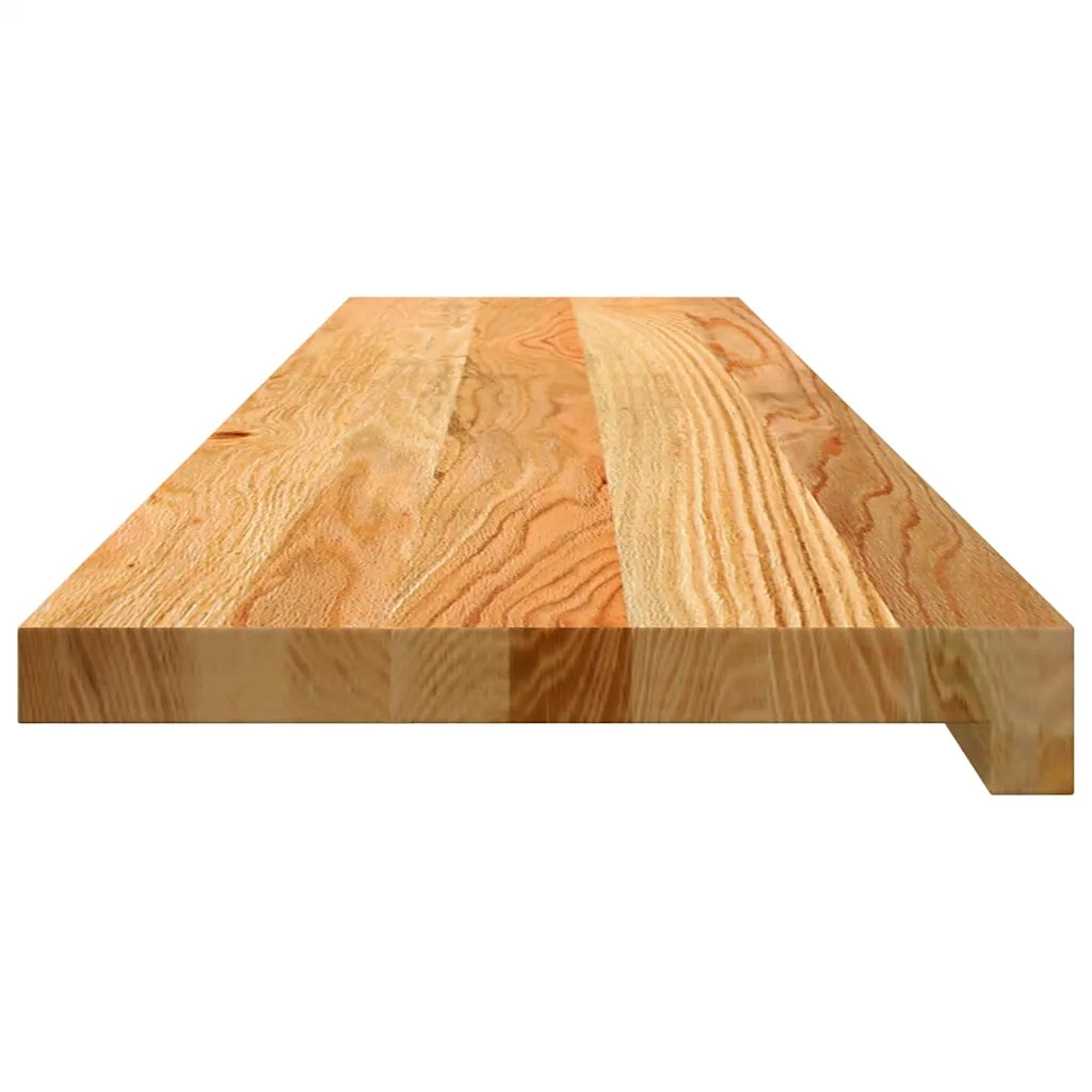 Gradini 8 pz Marrone Chiaro 110x30x2 cm Legno Massello Rovere 3282975