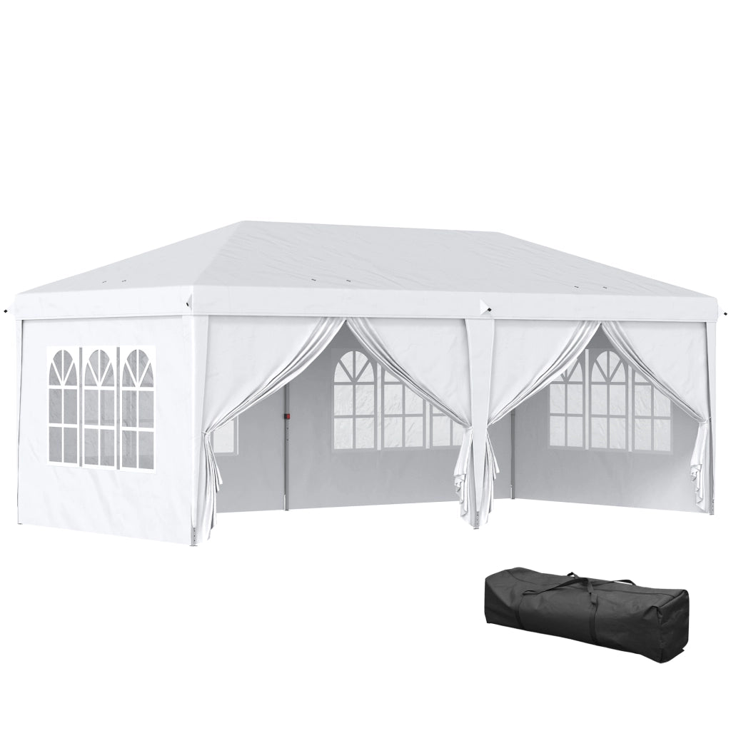 Carpa Pieghevole ¨C Minimal ¨C Bianco 5.85x2.95x2.7 m