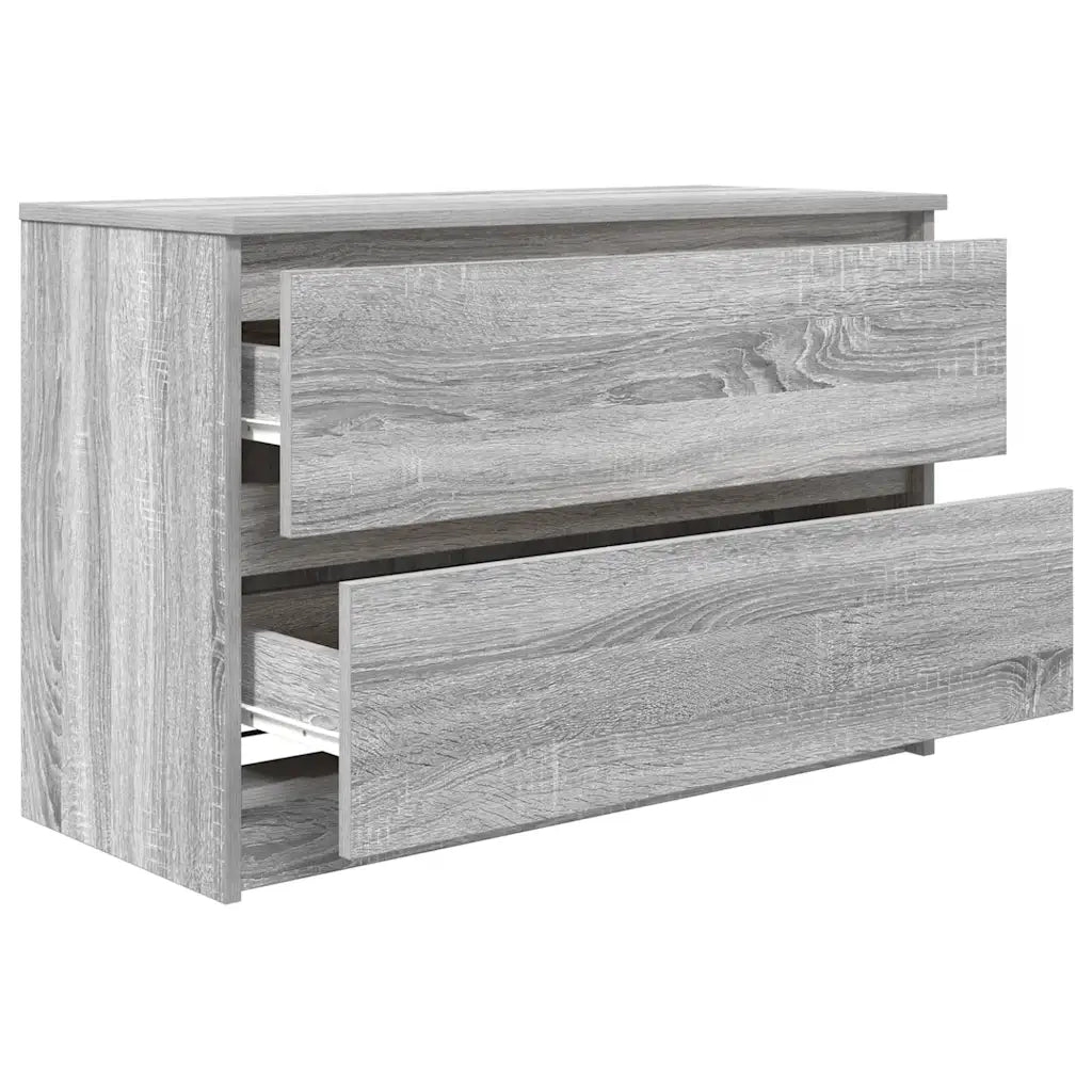 Mobile Porta TV-Mobile per TV-Credenza TV Grigio Sonoma 80x35x54 cm in Legno Multistrato