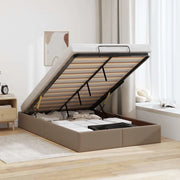 Struttura Letto Pouf senza Materasso 120x200 cm Similpelle
