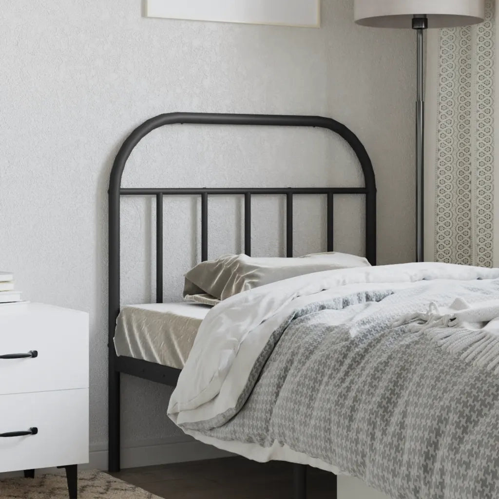 Testiera di Ricambio in Metallo Nero 90 cm 353663