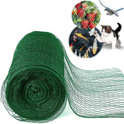 Trade Shop - Set 2 Pz Rete Anti Animali Maglia 1x10 Mt Verde Scuro Protezione Piante Orto 134616 -