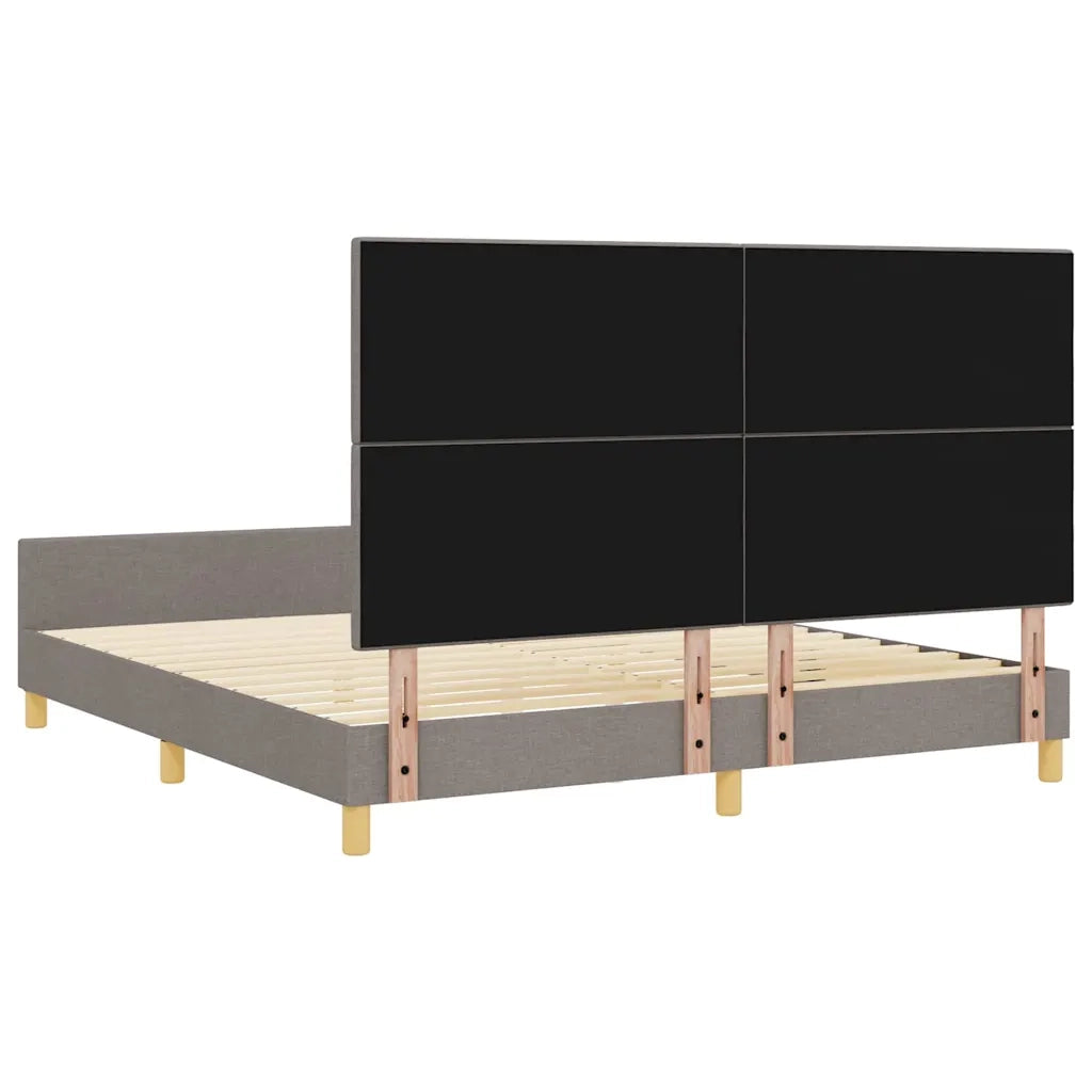 Letto matrimoniale | Letto per adulti | Struttura del letto con testiera Talpa 180 x 200 cm Tessuto