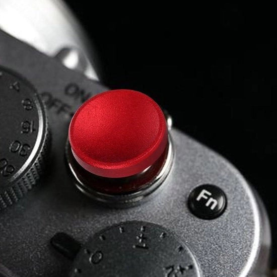 Accessori per fotografia - Interruttori di chiusura per fotocamera - Interruttore di chiusura rapido - Interruttore di chiusura morbido - Interruttore di chiusura in alluminio - Interruttore per fotocamera - 4 pezzi.