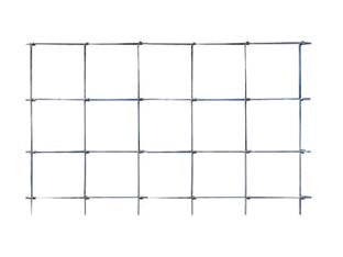 RETE PER OVINI ZINCATA- maglia cm.15x8 fili, filo ø mm.1,7/2,0 - cm.100h. - 1 rotolo T-REX